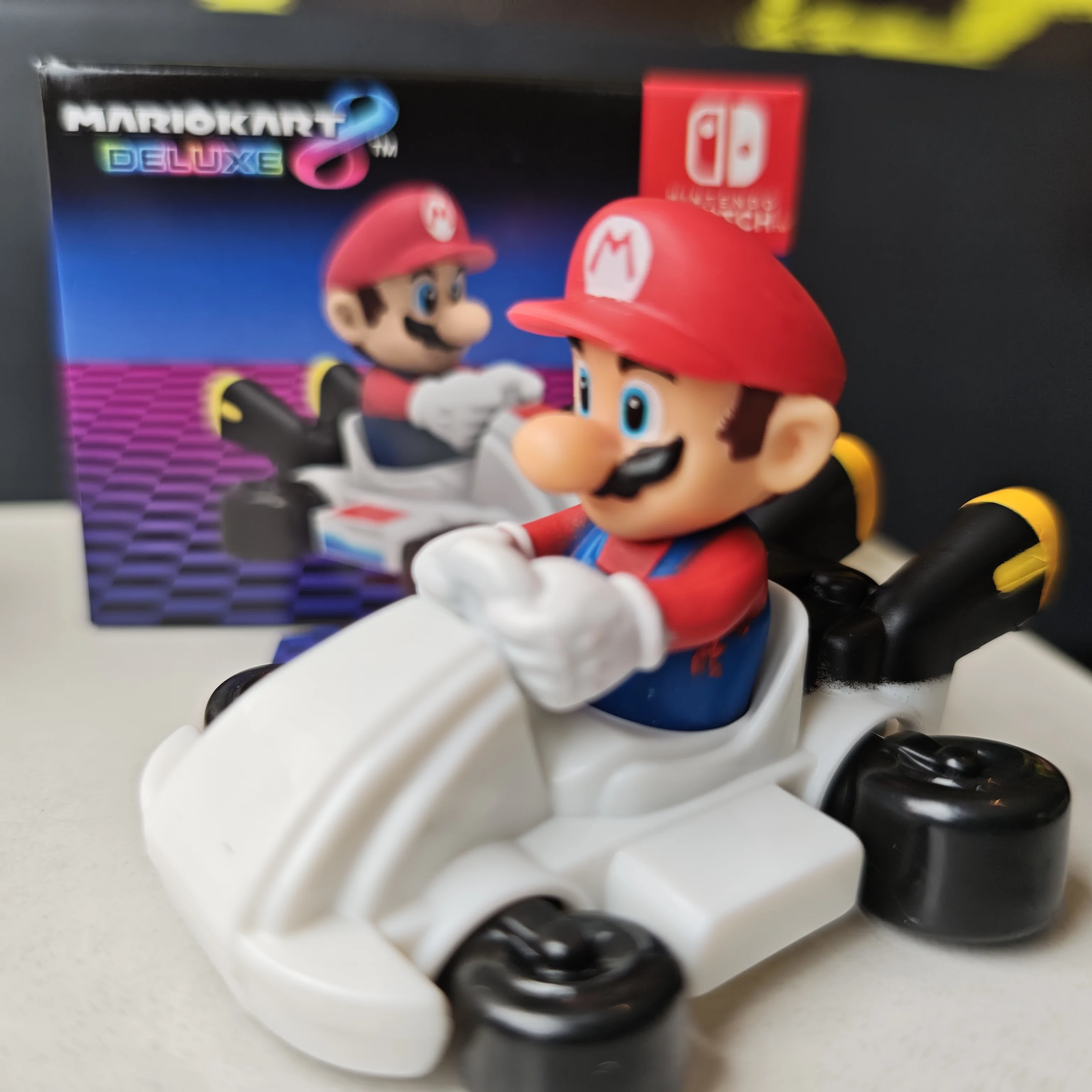 2024 Mcdonald Mario Kart Series Happy Meal Toys Figure Collectible MCD Mario Kart Model Desktop Decor Kids Christmas Kids Gifts