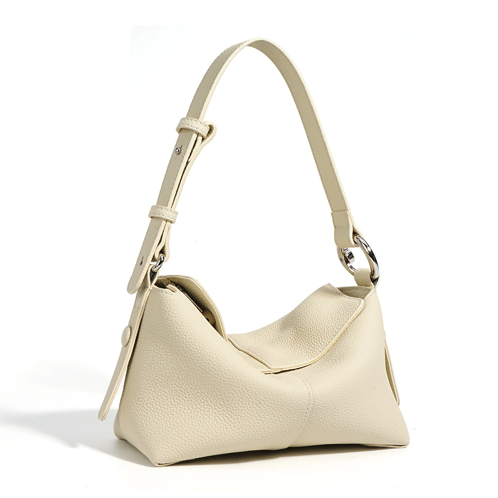 

New Women's Bag Genuine Leather Cross Body Pillow Bags Lady Fashion Handbag Casual Female Underarm Messenger Sling Shoulder Bag