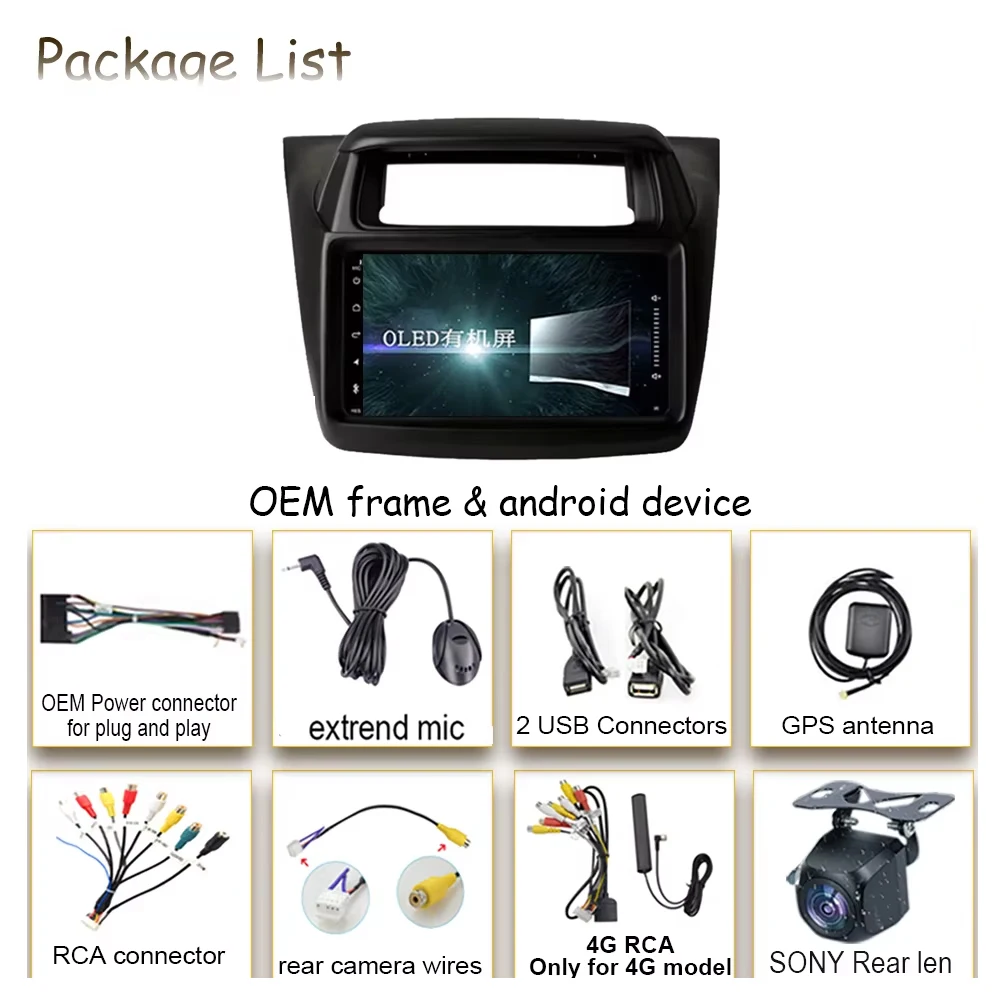 7 Inch Car Radio For Mitsubishi Pajero Sport Triton 2014 Carplay Auto Screen Player Multimedia 5G WIFI Stereo No 2din Autoradio