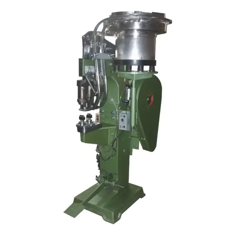 New High Efficiency A4 File Folder Double Oval Eyelet Punching and Riveting Machine for Dongguan