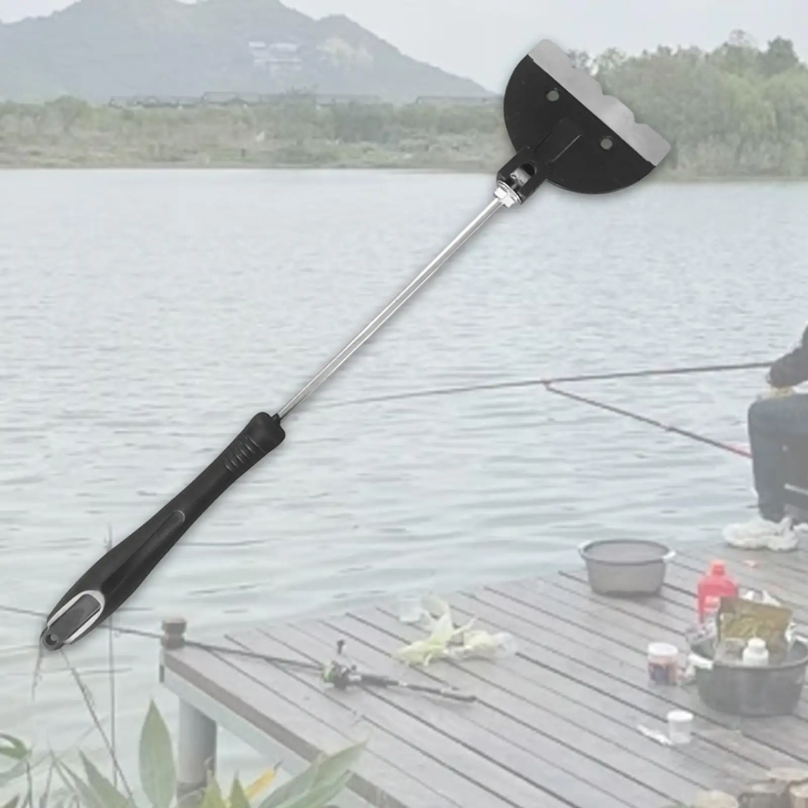 

Shrimp Bait Shovel Premium Mix Bait Comfortable Handle Fishing Shrimp Shovel