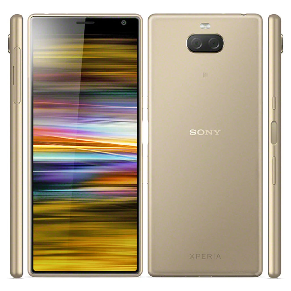 Смартфон Sony Xperia 10 Plus I3213 I4293, 4G мобильный телефон 6,5 дюйма, 64 Гб ПЗУ, сотовый телефон с одной/двумя SIM-картами, разблокированный оригинал