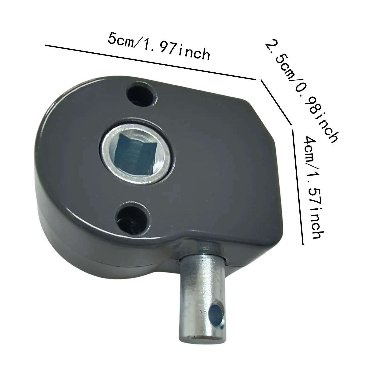 Patio Canopy Awning Gearbox Crank Gear, Parts Drive Worm Gear for Manual Blinds, Outside, Retractable Awning, Outdoor, Yard