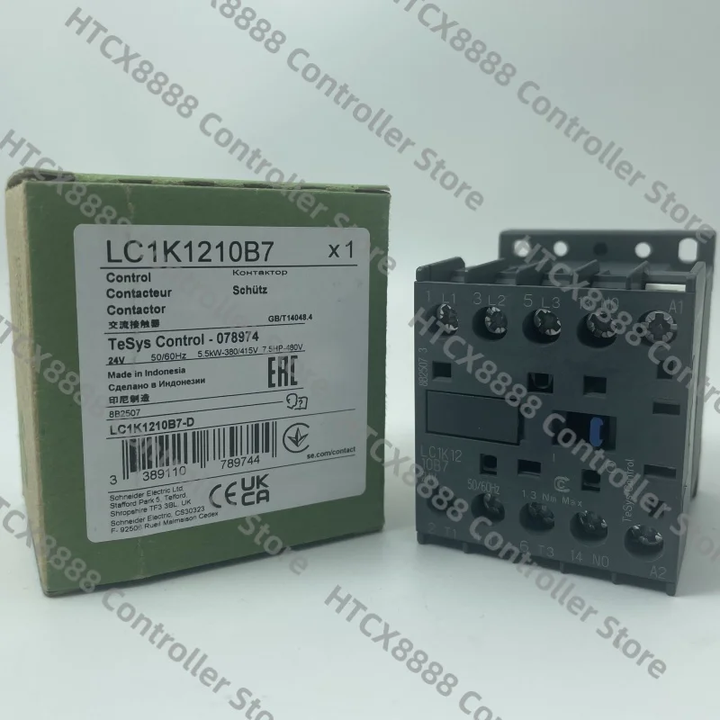 New Original LC1K1210B7  3P+F 12A 24V 50/60Hz