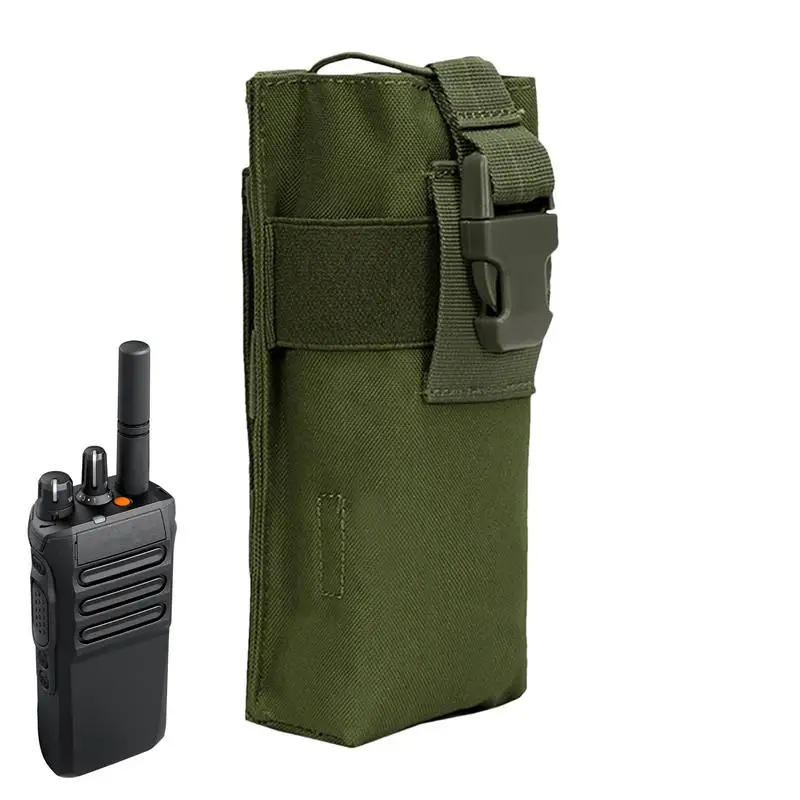 

Radio Pouch Adjustable Water Bottle Holder Bag Multifunctional Walkie Talkie Waist Bag Radio Holder Duty Belt Pouch For Running