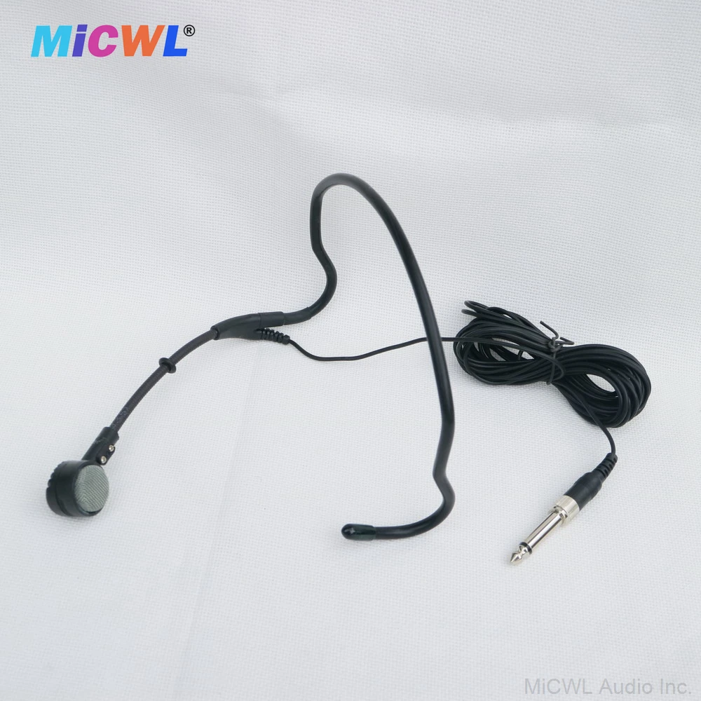 3.5mm 6.5mm Cardioid Dynamische Headset Hoofddeksels Headset Microfoon met 5m Lange Kabel Geluid Console Mengen Mixer Versterker PC