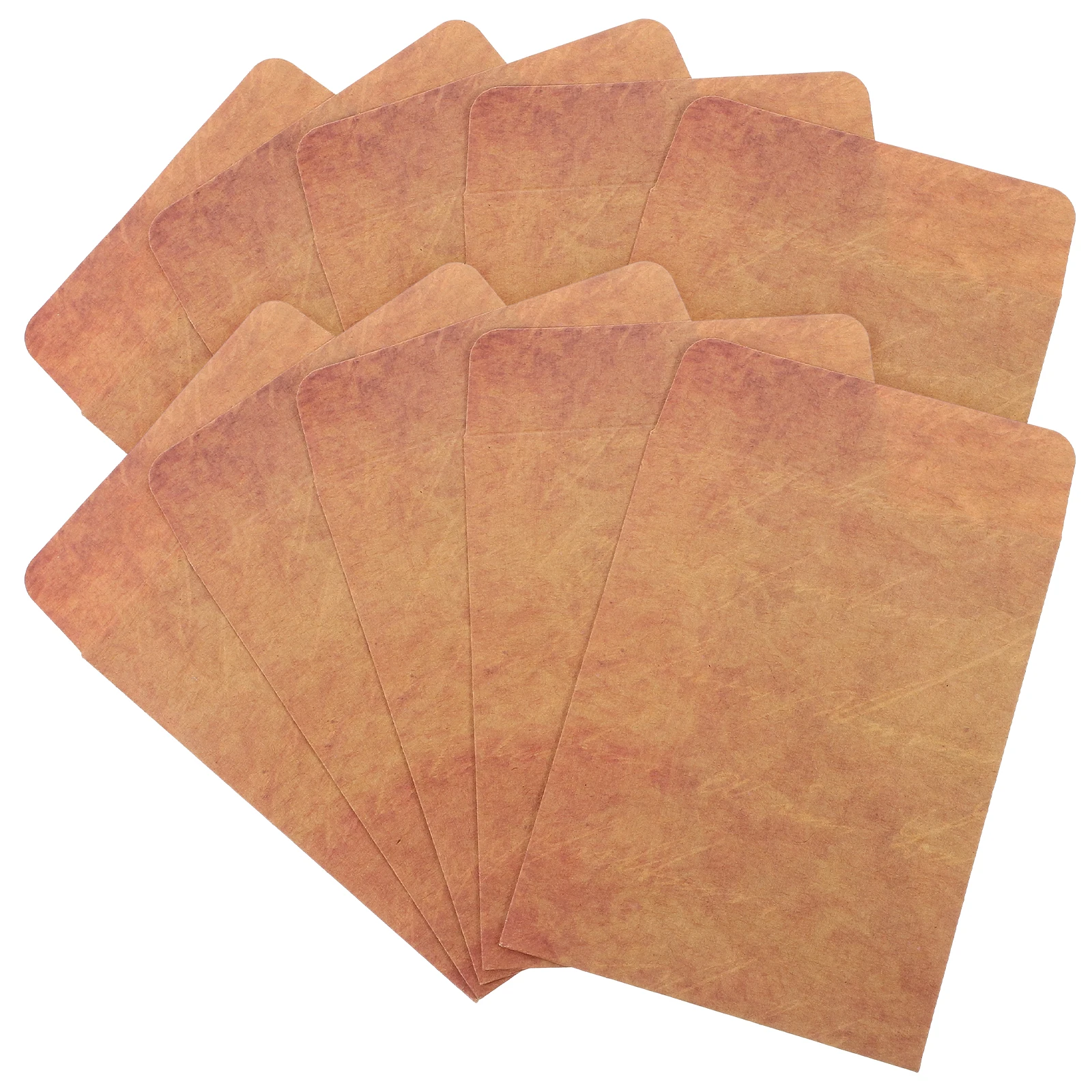 

50 pcs Kraft Paper Vintage Style Small Storage For Seeds Vegetable Flower Plant Money Cash Lightweight Portable Simple Design