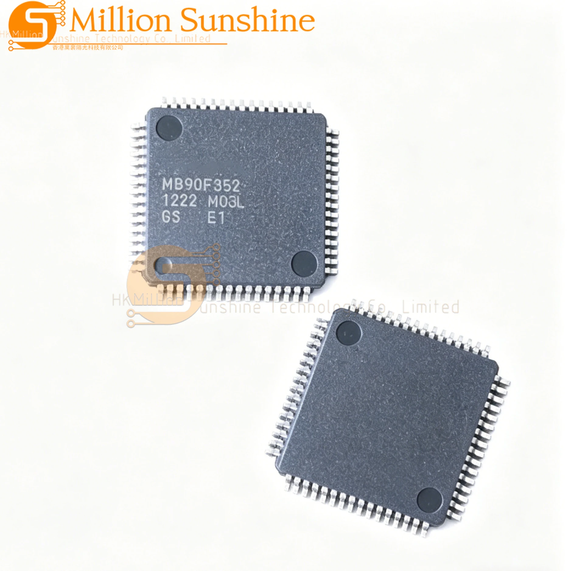 2 piezas MB90F352S MB90F352 QFP64 IC Flash con interfaz CAN