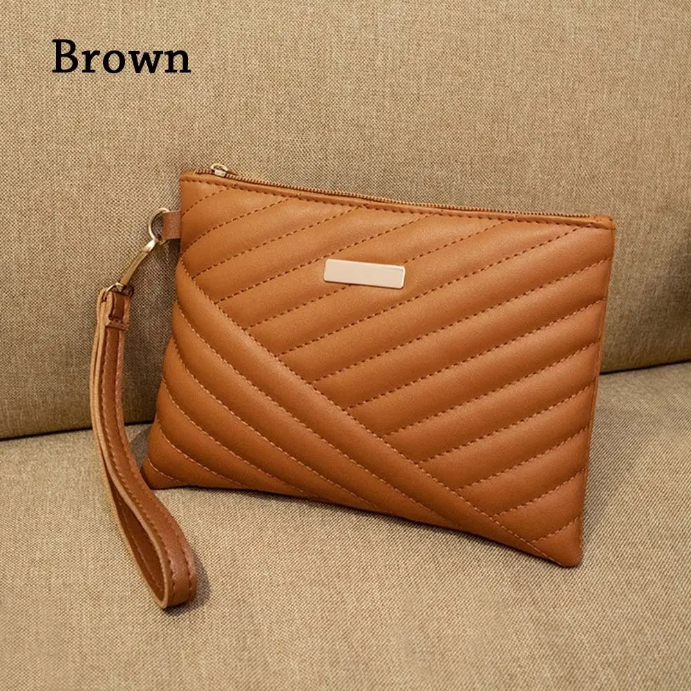 

Stylish Shopping Traveling Small Purse Wristlet Bag Envelope Bag Clutch Wallet