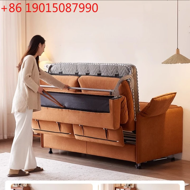 

Итальянский скандинавский маленький диван, современный дизайнерский диван для спальни, складной диван для гостиной, трансформируемая мебель Divano для дома
