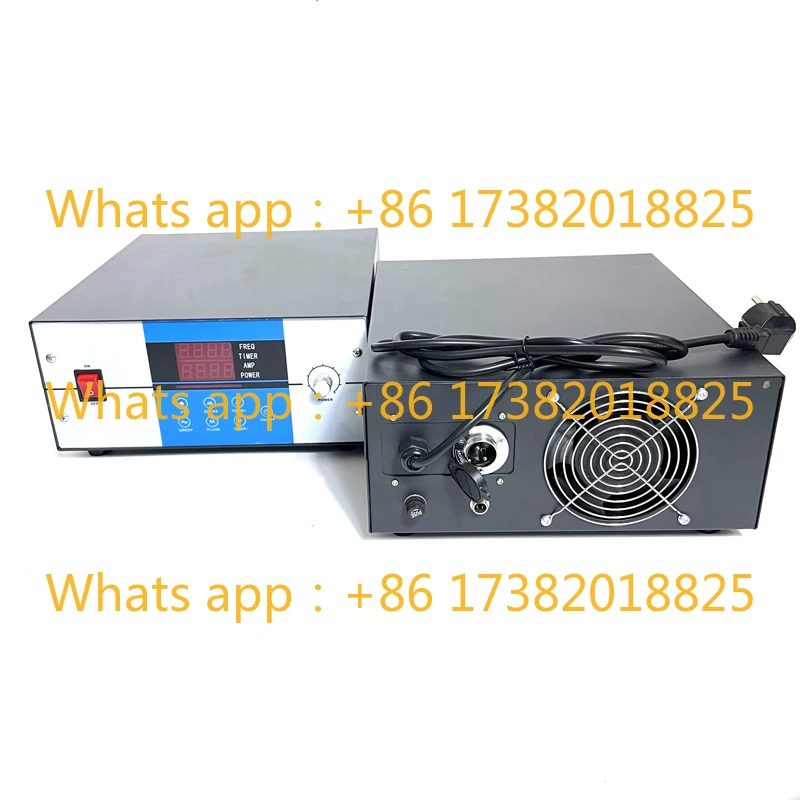 1000W 28Khz Dual Frequency Ultrasonic Pulse Generator And Transducer Vibrating Sensor For Heated Sweep Ultrasonic Cleaner
