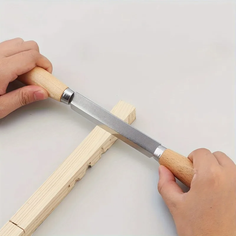

1 Piece Ashtree Wooden Handle Woodwork Hand Plane Carving Curved Wood Debarking Hand Tool for Polished Logs
