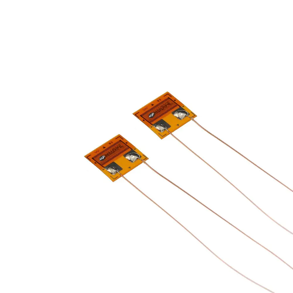 Strain Gauge BF350-1AA, high precision, resistive type, resistance value of 350 ohms, used in load cells.