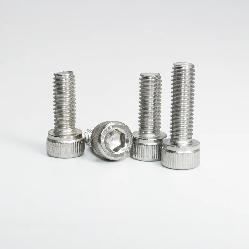 100p 304 aço inoxidável hexágono cabeça soquete parafuso allen m2 m2.5 m3 m4 m5 m6 hex cabeça cilíndrica licença do carro parafuso do computador