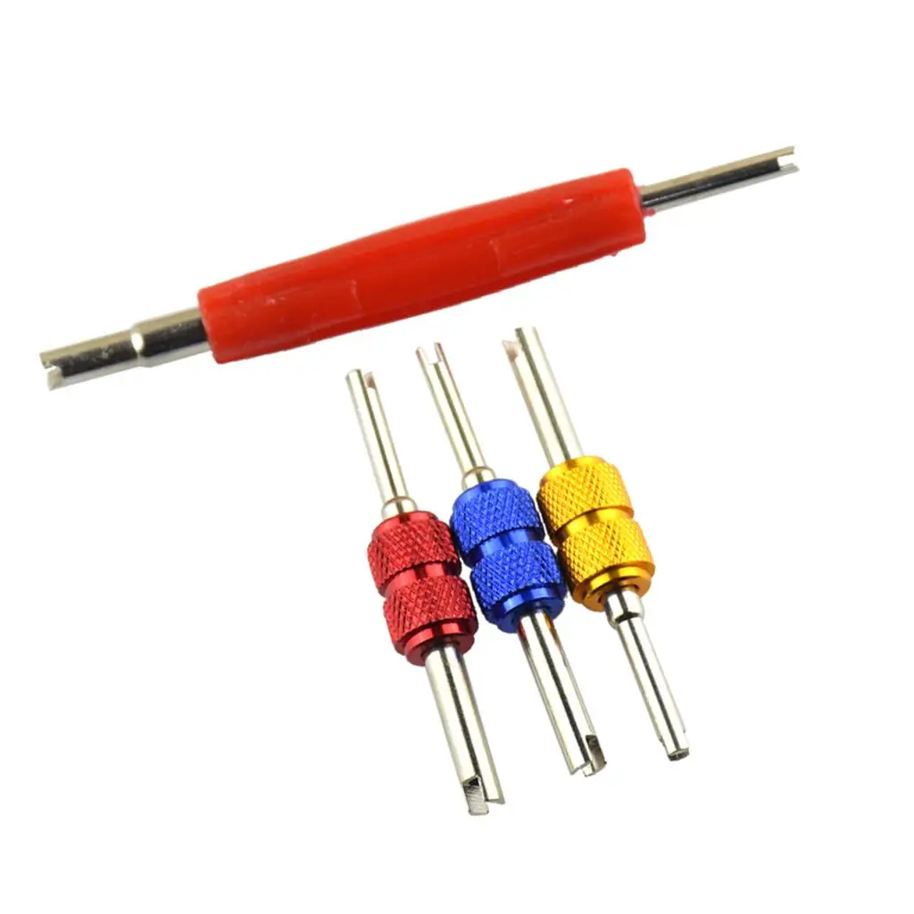 

Universal Metal Double Head Valve Core Remover Tool for Car Tire Valve Installation and Removal in Auto Repair