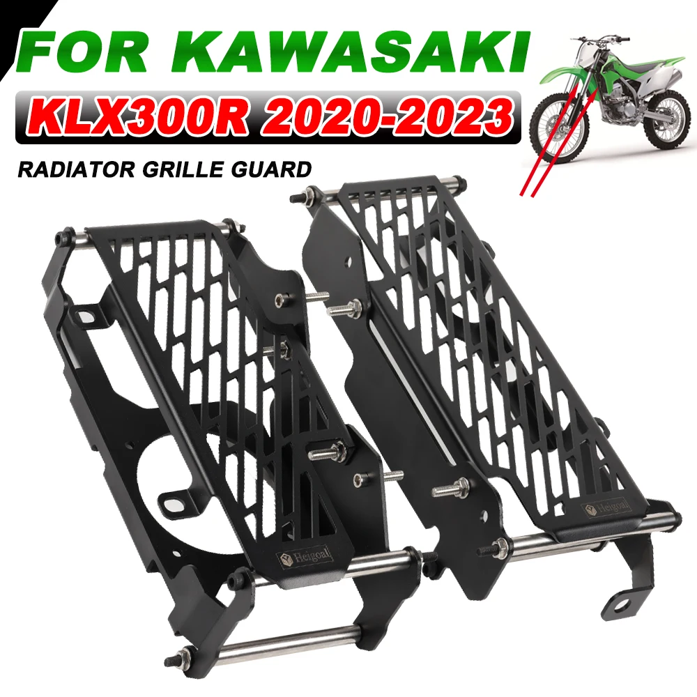 

Radiator Guard For KAWASAKI KLX300R KLX 300R 2020 2021 2022 2023 Motorcycle Accessories Radiator Grille Grill Protector Cover