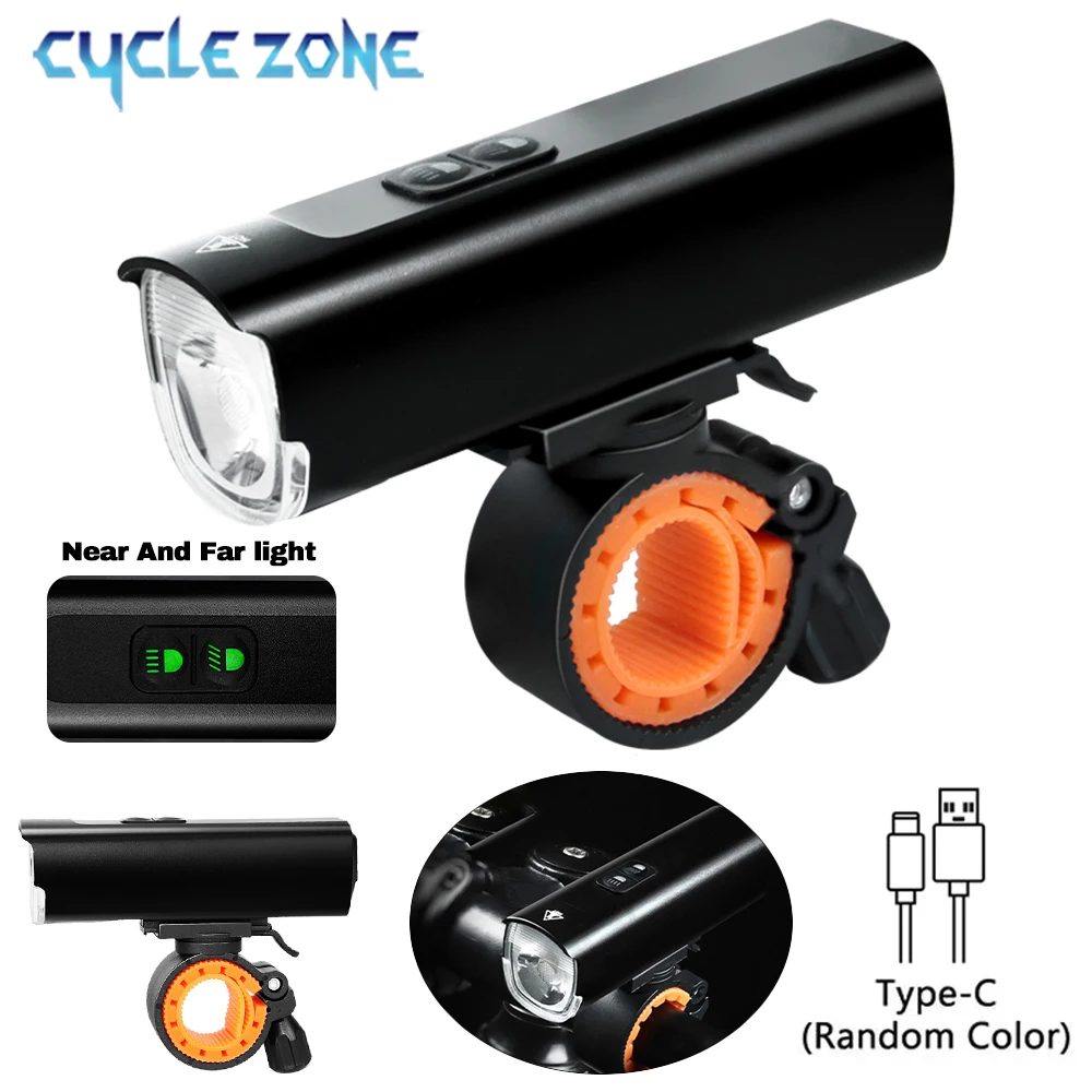 

Rechargeable Bike Light Super Bright Bicycle Headlight for Night Riding MTB Road Bike Hoisting Front Light Cycling Accessories