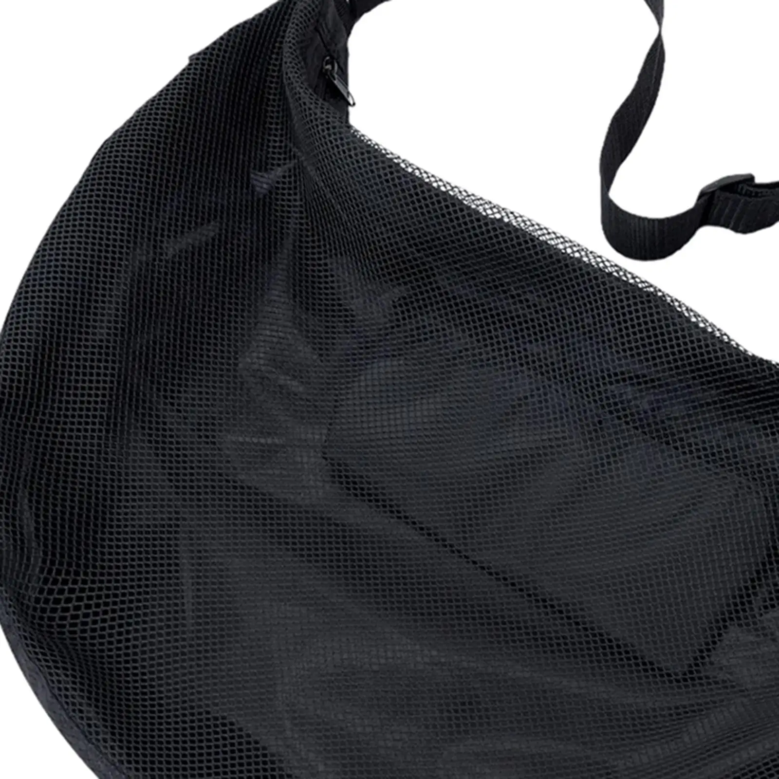 Single Ball Bag Organizer Holder Practical Adjustable Strap Shoulder Bag for Outdoor Activities Softball Volleyball Soccer Beach