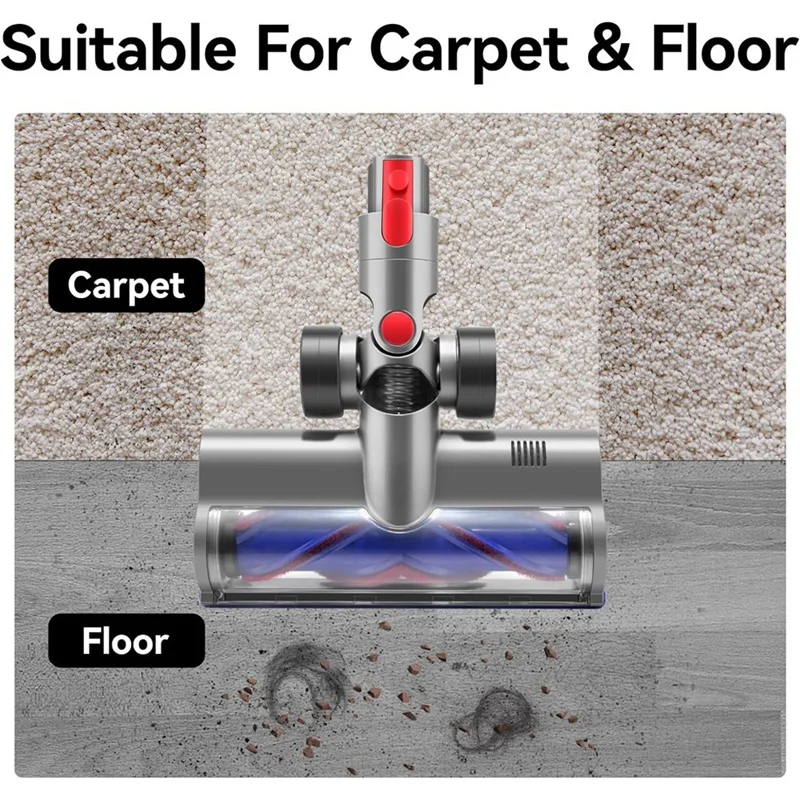 1 PCS Direct Drive Brush Head As Shown Plastic For Dyson Gen 5/G5 Detect Models Cleaner Head Floor Clean