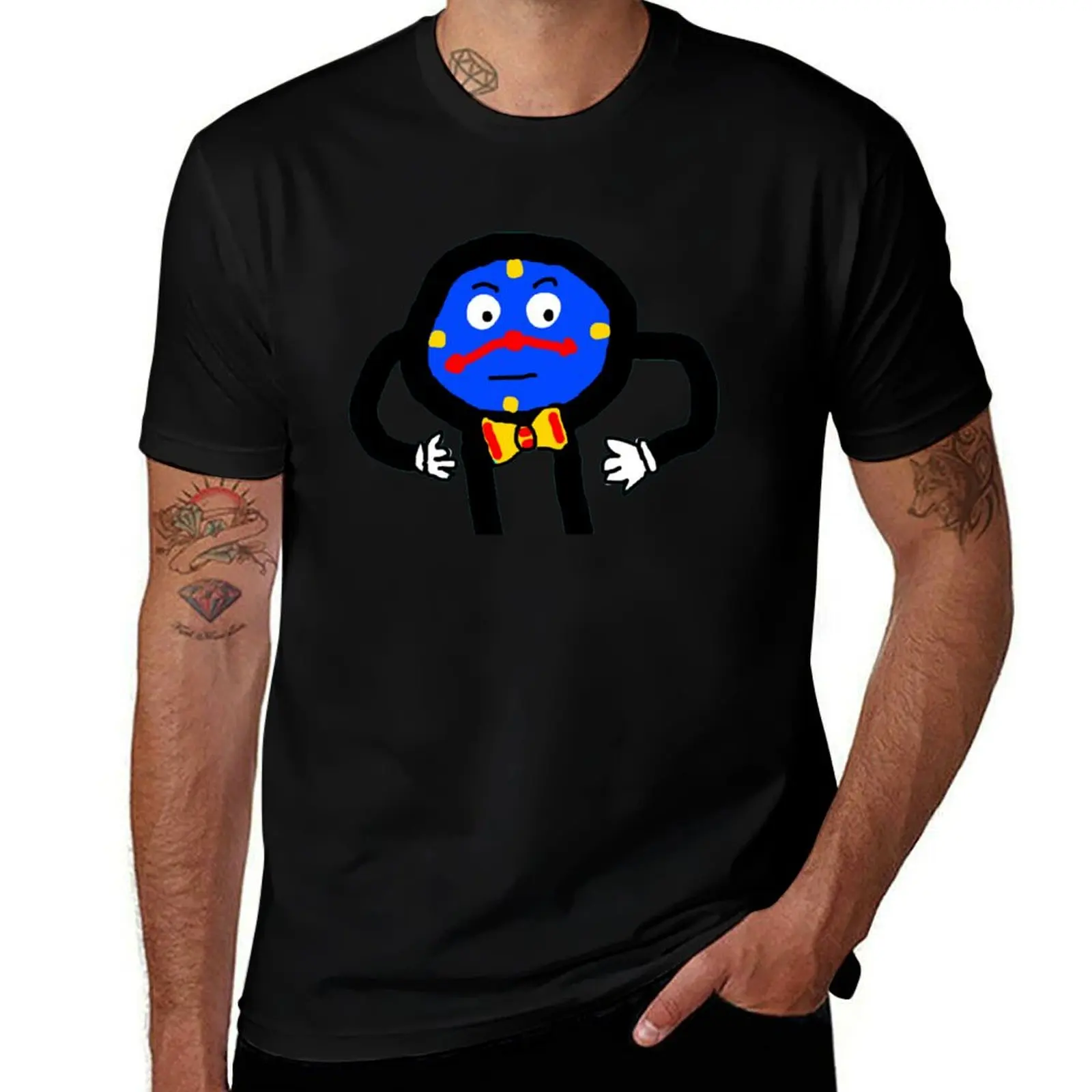 

Dhmis clock funny T-Shirt g man t shirts for men cotton tshirt 100% T-Shirt