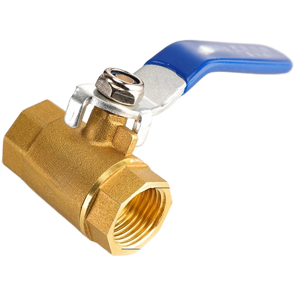 Brass Brass Ball Valve Secure Thread Design Valve Internal Thread Design Precision Machined Body Brass Brass Ball