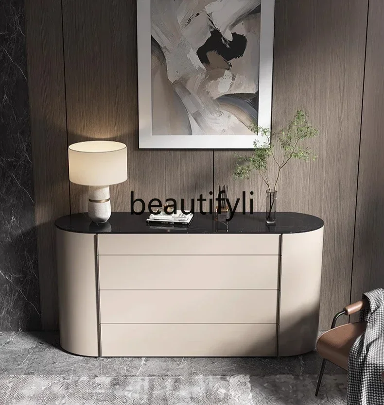 

solid wood chest of drawers, modern simple living room, bedroom, bedside chest of drawers, storage cabinet against the wallEsmt1