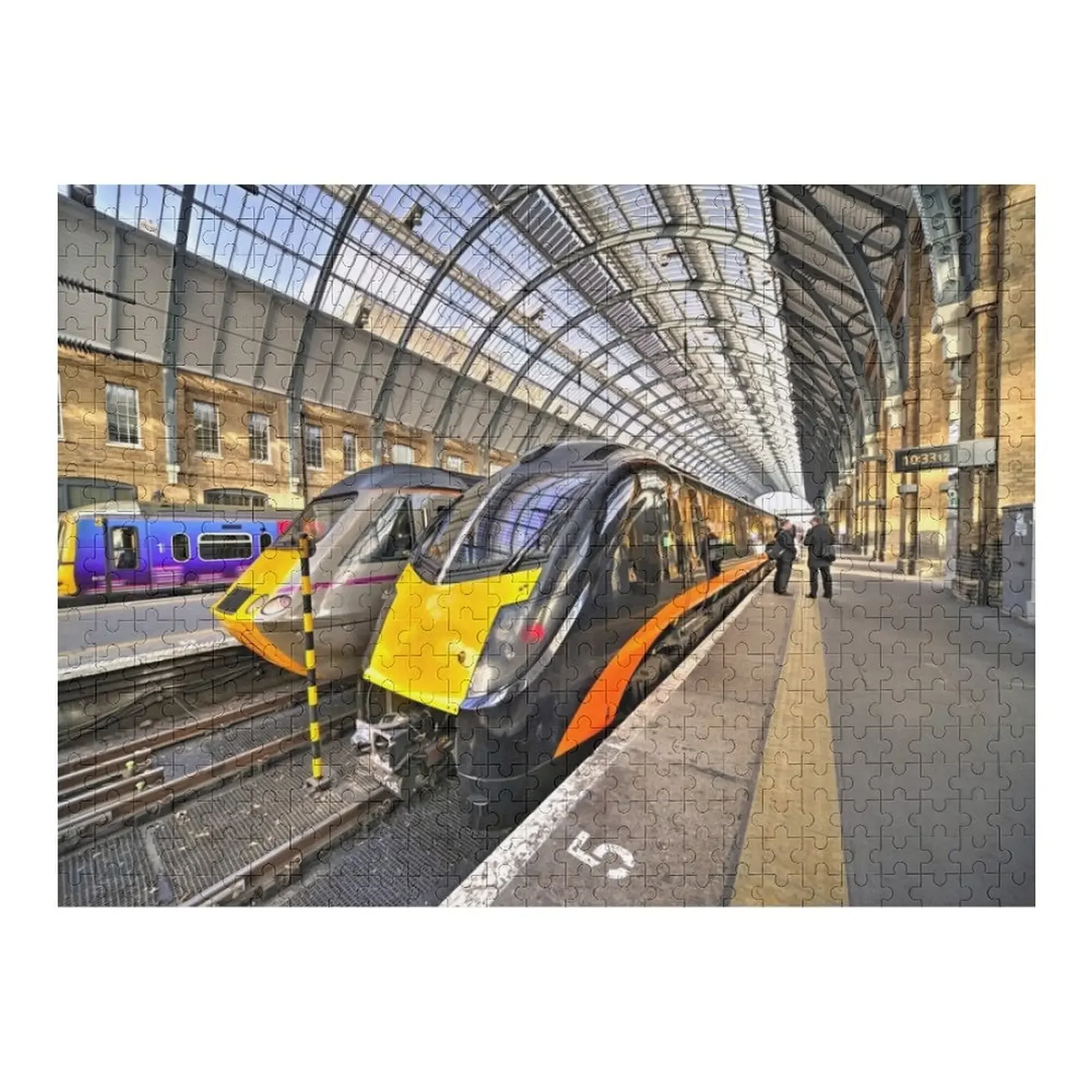 

Kings cross variety Jigsaw Puzzle Personalised Custom Name Wood With Personalized Photo Puzzle