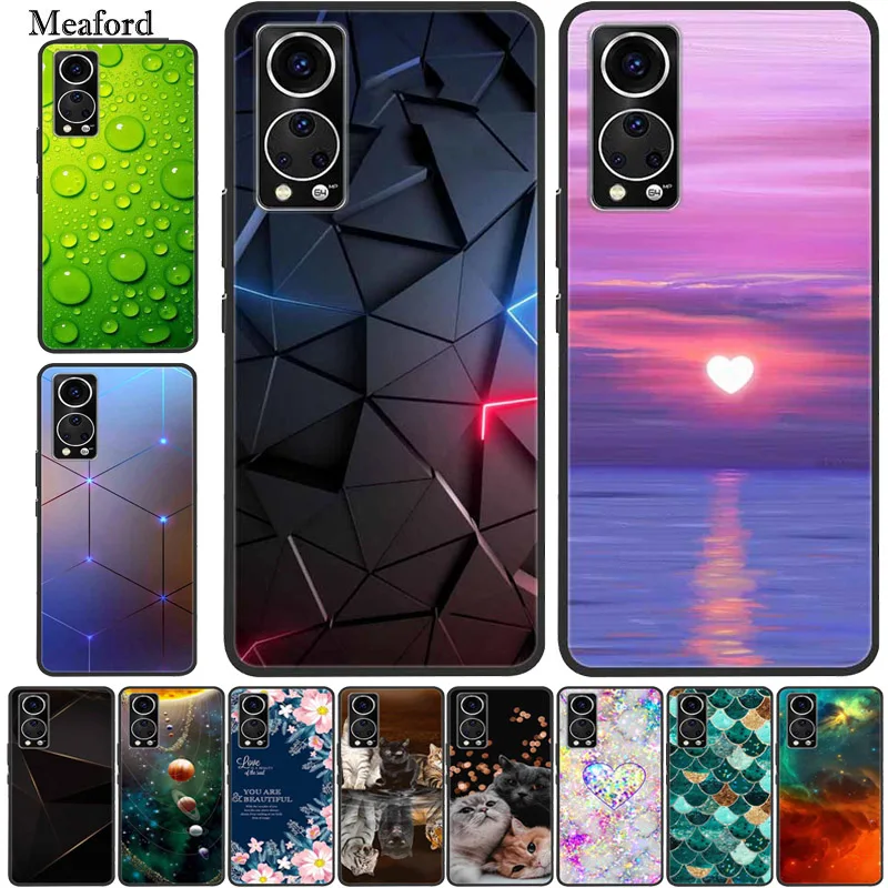 For ZTE Axon 30 5G Case Luxury Silicone TPU Soft Back Cover Phone Case For ZTE Axon 30 5G Coque Fashion A2322 Shockproof Funda