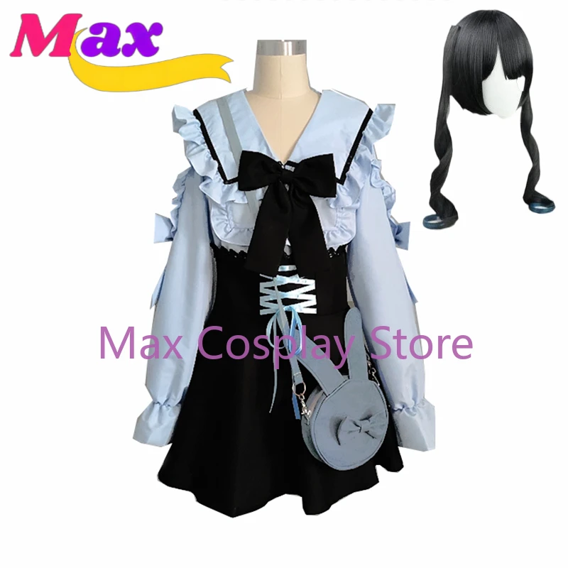 Max Cos YouTuber VTuber Hololive Tsukino Mito Cosplay Costume two version can choosed