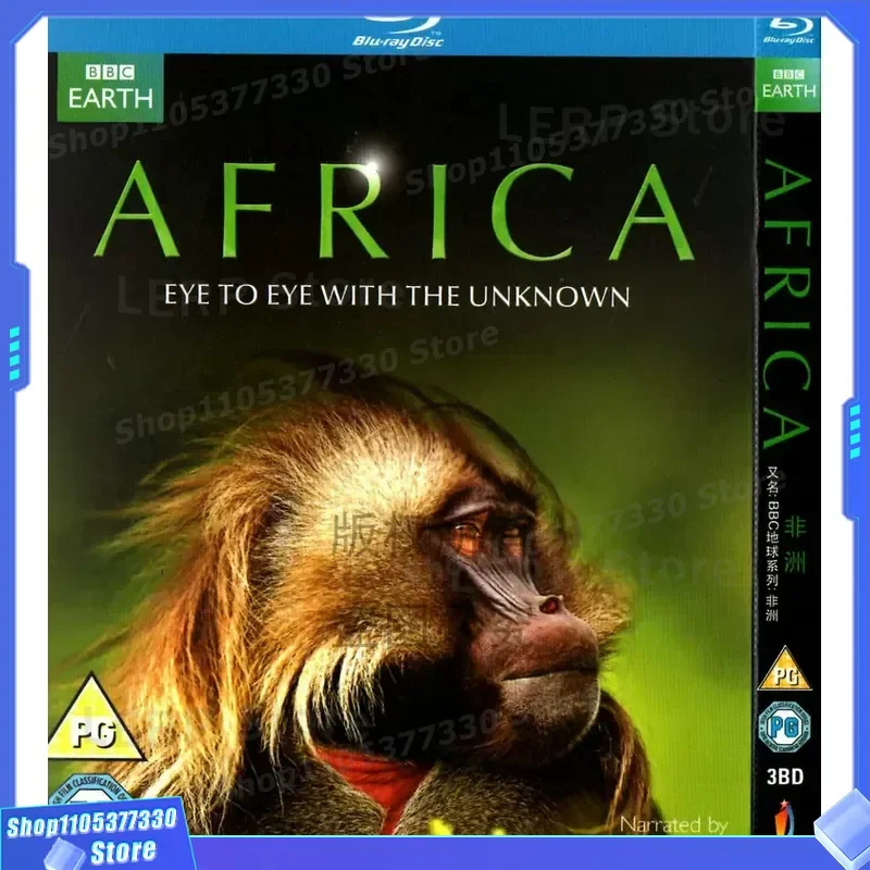 

BBC Earth Biological Nature Documentary Series Africa Blu-ray High Definition 1080p 3-Disc Set