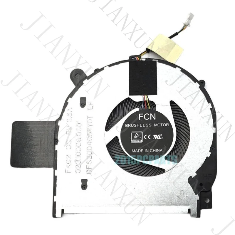A+New CPU Cooling Fan for HP Pavilion X360 15-CR 15-CR0017NR Series P/N L20819-001 5V 4-Pin