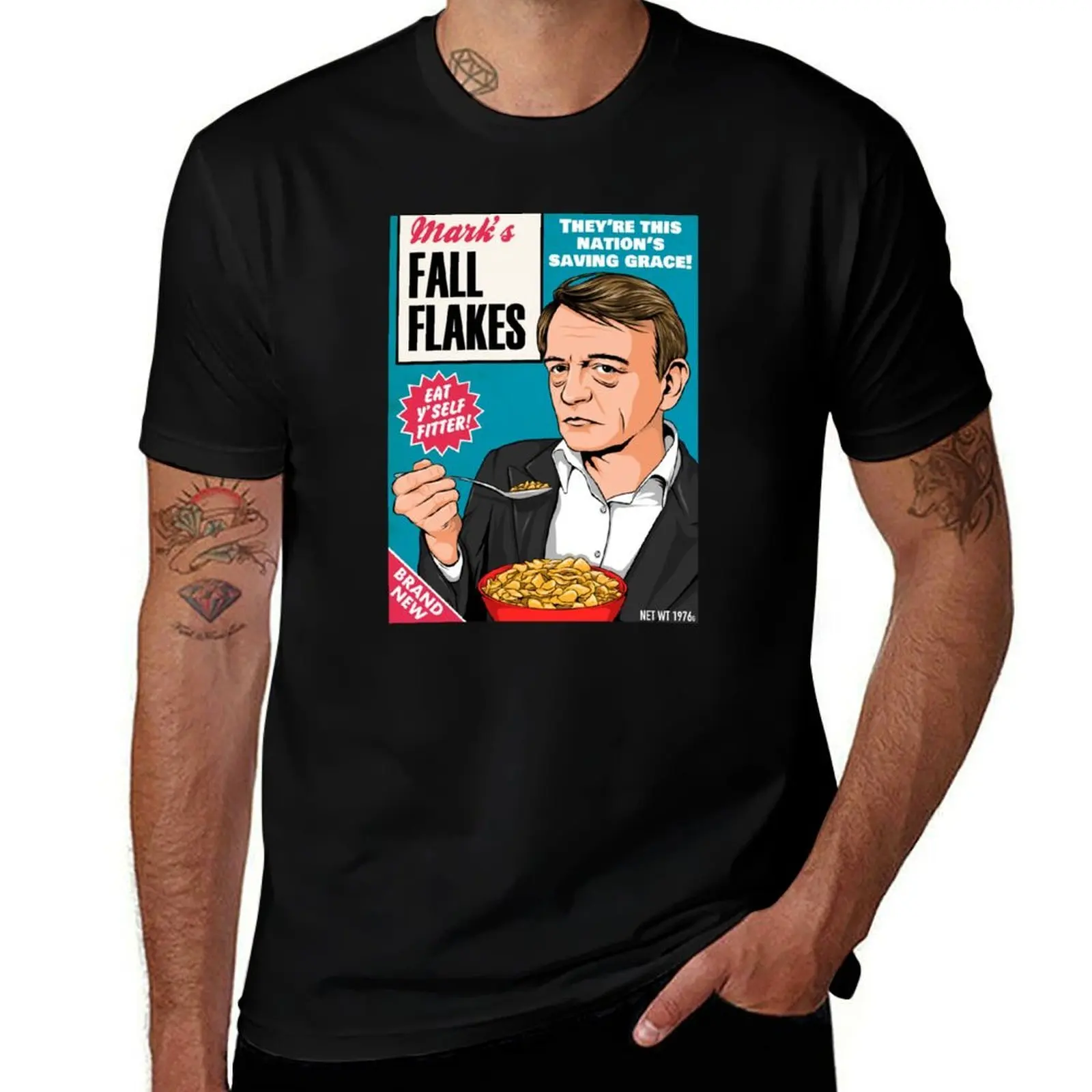 The Fall Flakes T-Shirt Basic Crew Neck Short Sleeve Top