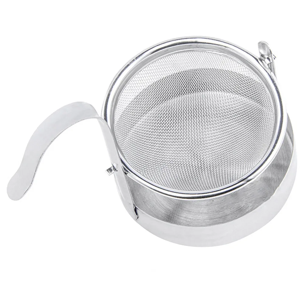 

Stainless Steel Tea Filter Easy to Clean Unique Shape Design Ideal for Loose Leaf Teas and Herbs Spices