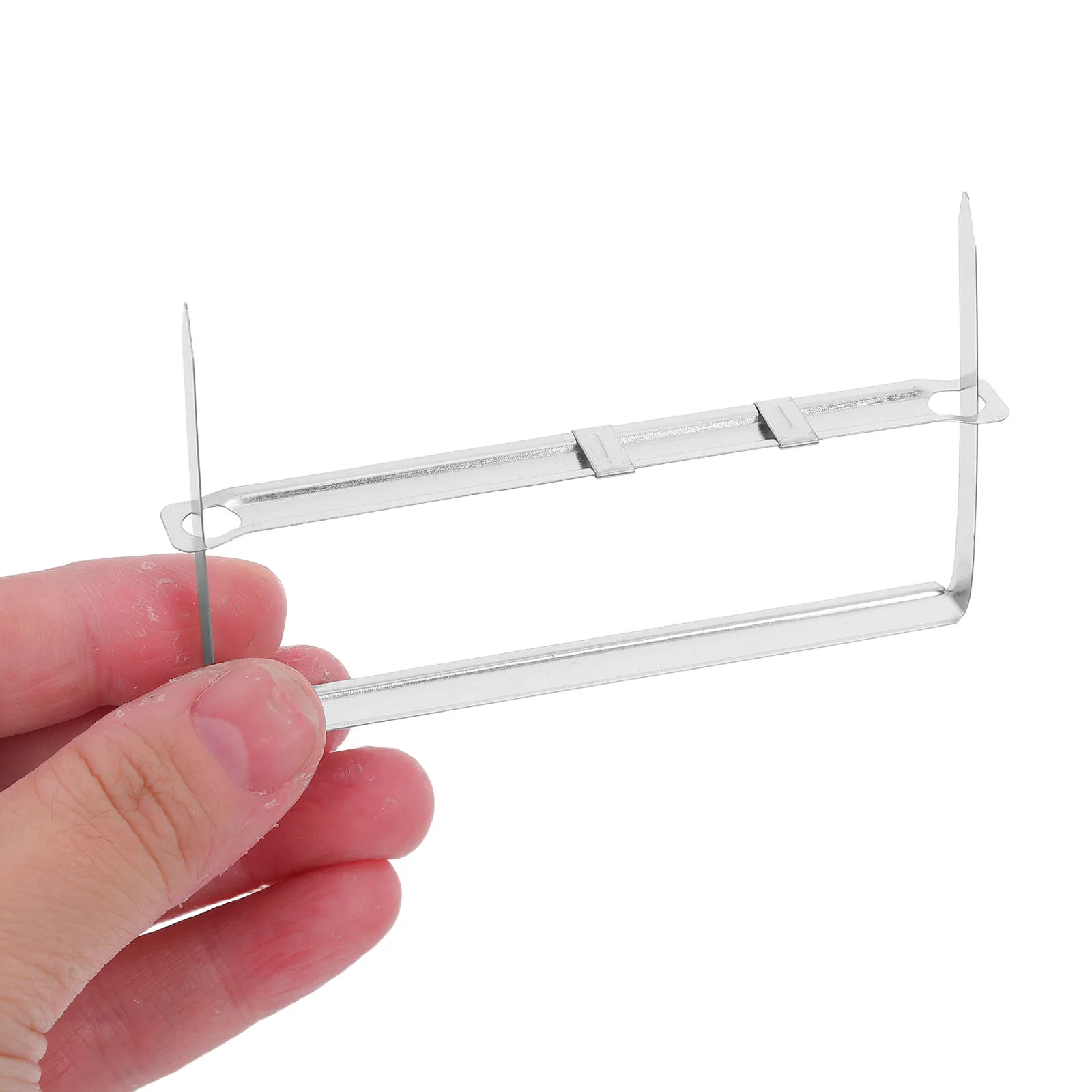 

Double Hole Binding Clip Metal Report Binder Clip for Secure Document Holding Office Study Organization Supplies