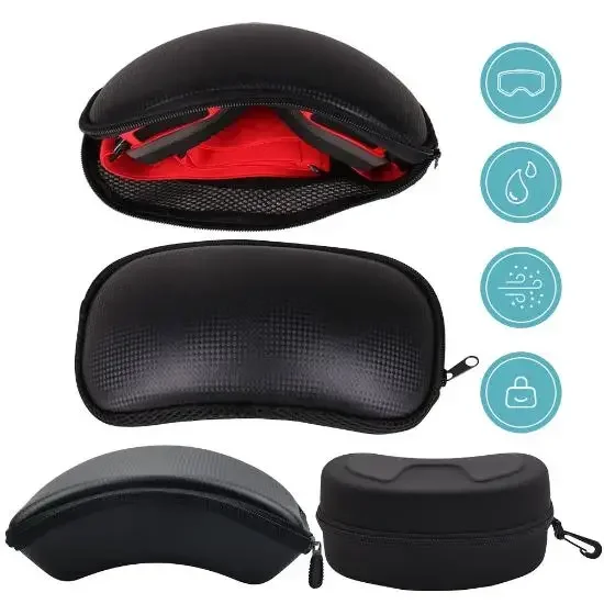 

EVA Ski Goggle Case Dustproof with Strap For Cycling Glasses Outdoor Sport Parts Skiing Sport Glasses Sunglasses Storage Box