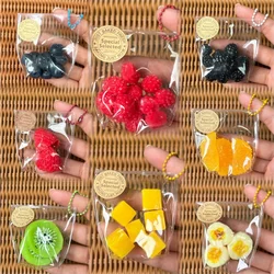Kawaii Squishies Mochi Fruit Squeeze Toys For Kids Adults Antistress Ball Squeeze Keychain Party Stress Relief Toys For Birthday
