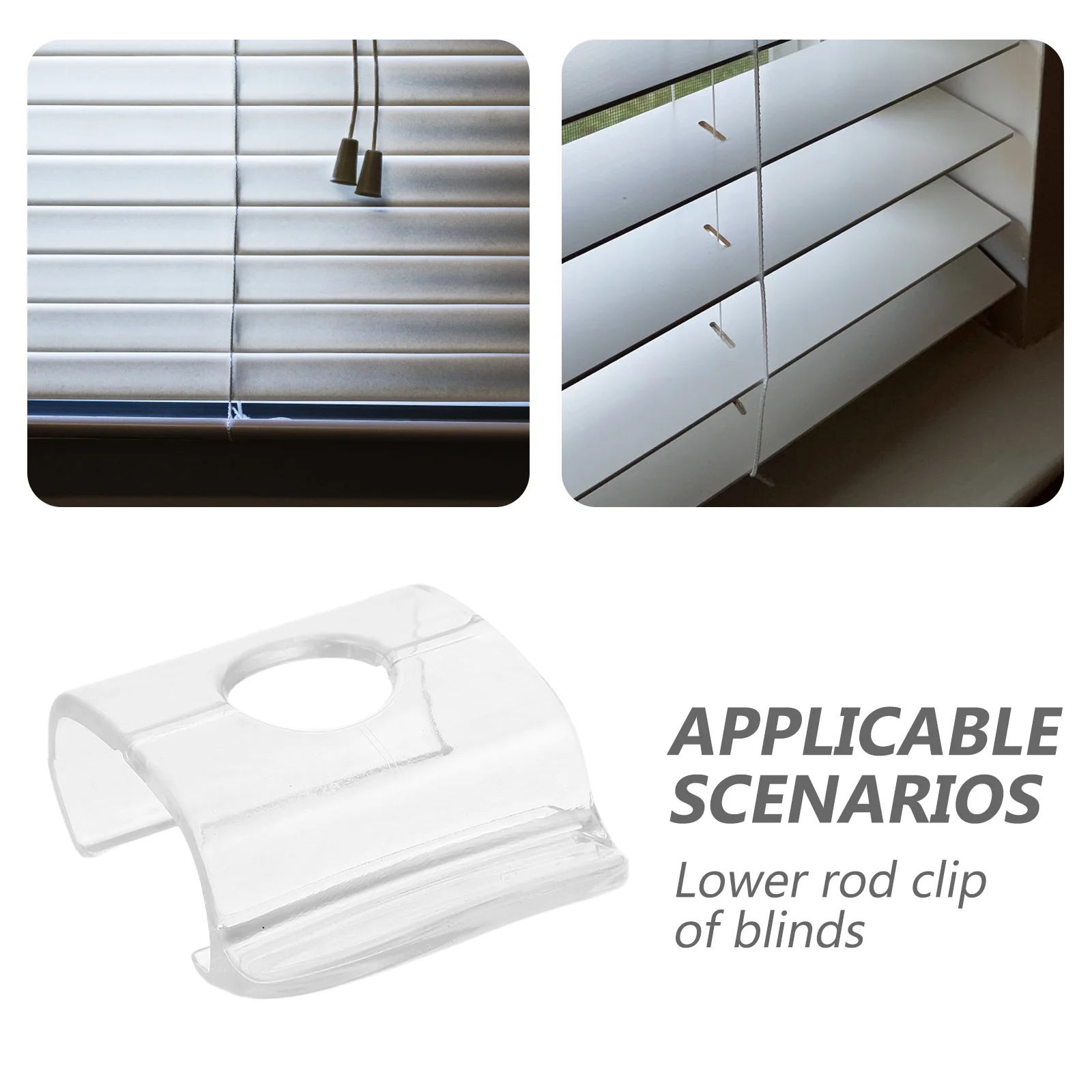 8 قطعة الظل الأسطوانة واضحة تسحب اللاسلكي مقابض أعمى نافذة أفقية مقاطع أعمى استبدال الستائر إصلاح أجزاء الملحقات