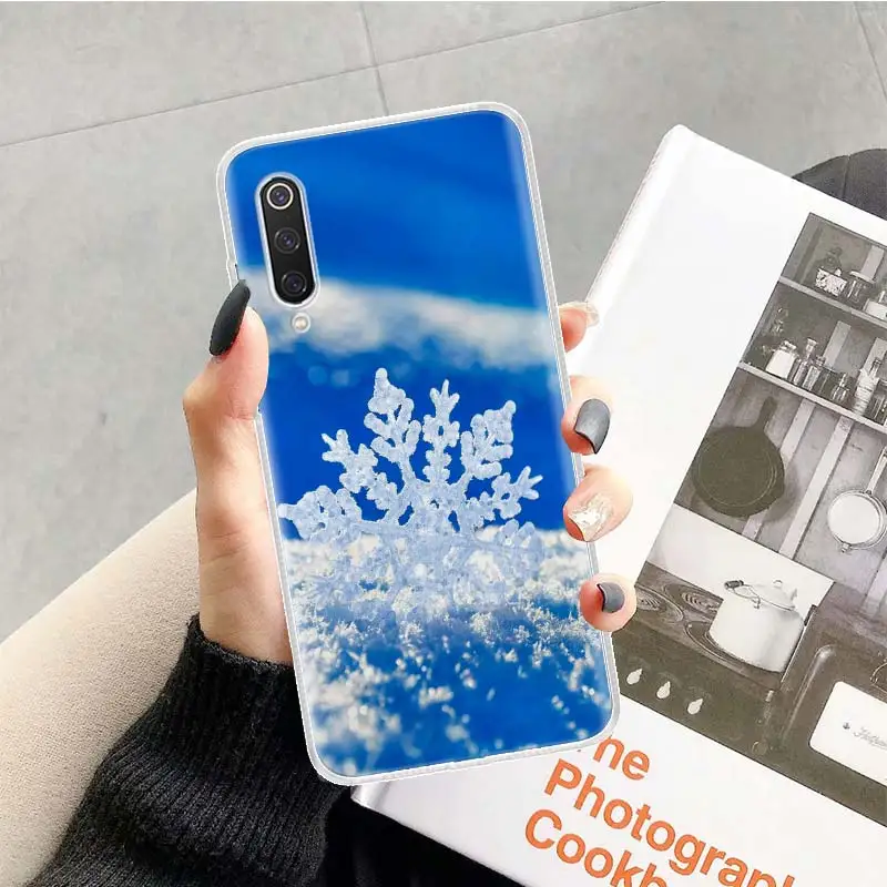 Winter white snow Christmas Phone Case For Xiaomi Redmi Note 13 14 15 Pro Plus 12S 12 14S 11S 11E 10 10S 11 11T 5G 4G Cover Coqu