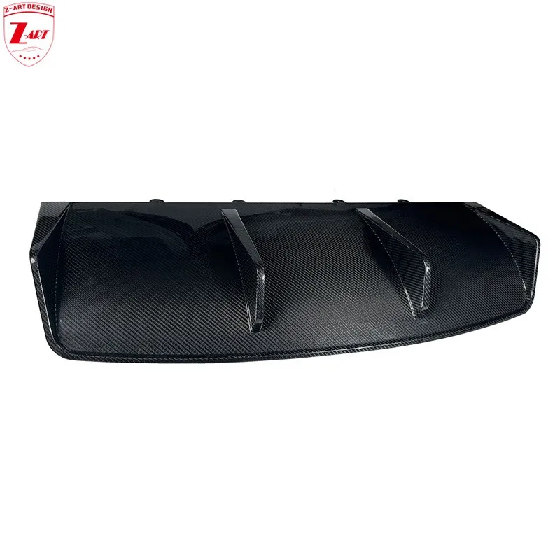 

Z-ART RZ Dry Carbon Fiber Rear Diffuser for Porsche Taycan Turbo Rear Lip Spoiler for Porsche J1 Taycan Turbo 2019+