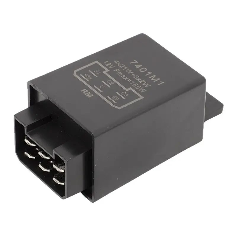 【Price Drop !!】 12V 21W 6-Pin Flasher Relay Tractor Indicator Relay 335200160 54229002 For Tractor Vintage Car Trucks