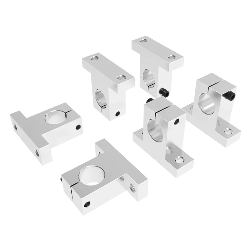 

4pcs Linear Rail Shaft Guide Support Bracket For 3D Printer Accessories High-Temp Stable Shrinkage Resistance Compatible