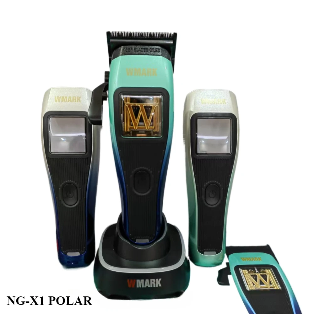 2025New Professional Hair Clipper WMARK NG-X1 POLAR Electric Hair Trimmer Magnetic Levitation Vector Electromechanical Clipper