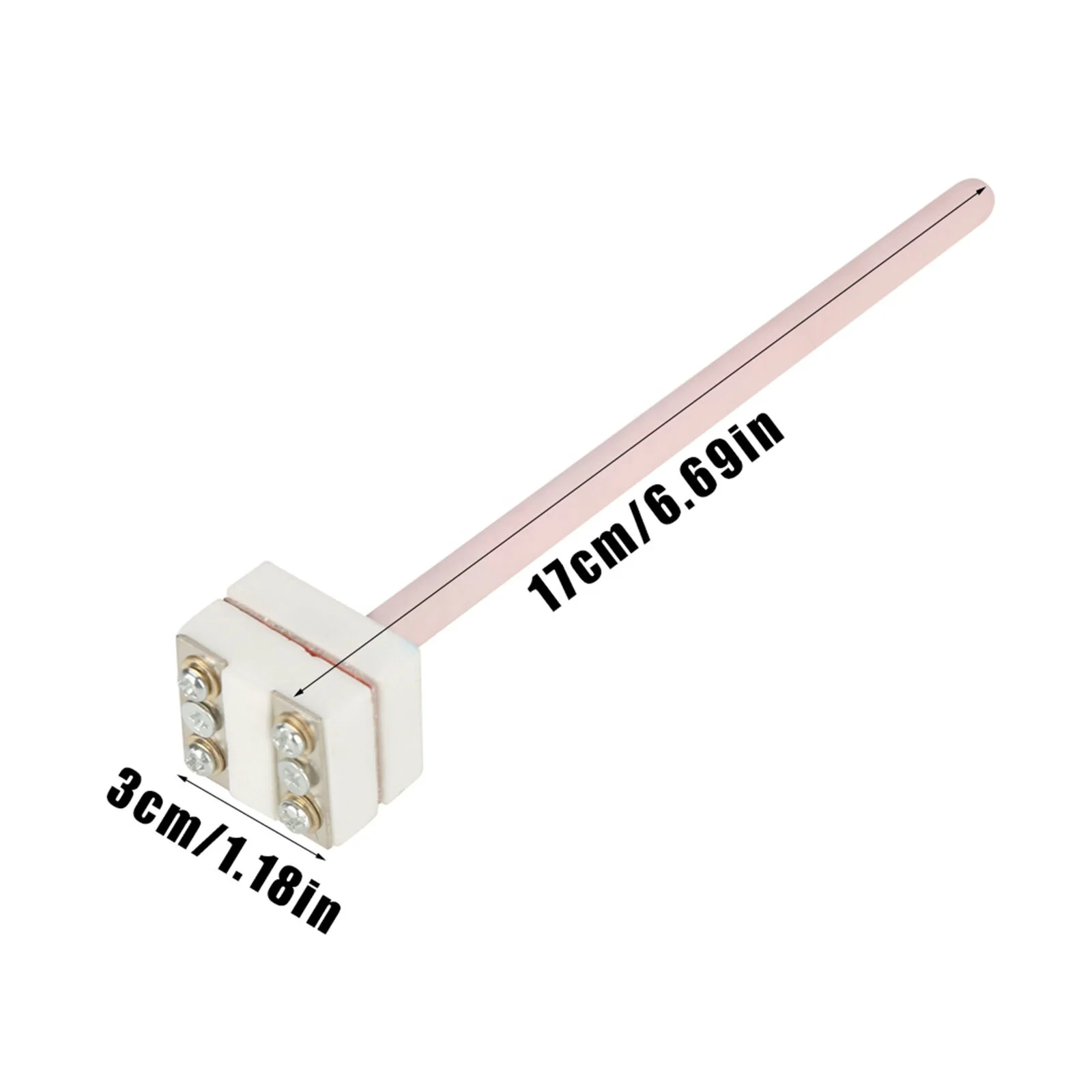 0-1800C Pt-Rh Thermoelement WRR-100 B Typ Kleines Platin-Rhodium-Thermoelement für Muffelofen