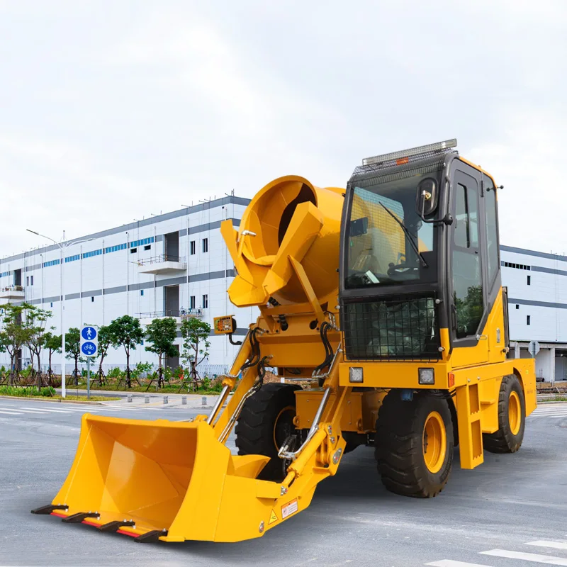 EPA Fully Automatic Self Loading Cement Concrete Mixer Truck Mixer Good  Small Concrete  Truck Concrete  Suitable  Loading