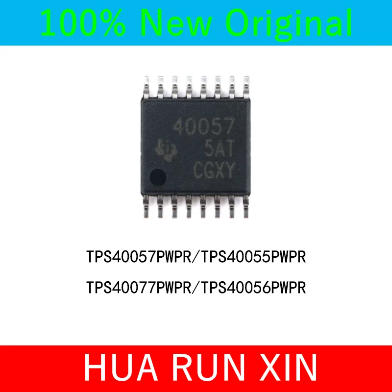 100% New TPS40057PWPR TPS40055PWPR TPS40077PWPR TPS40056PWPR TPS40051PWPR TSSOP-16 Chipset