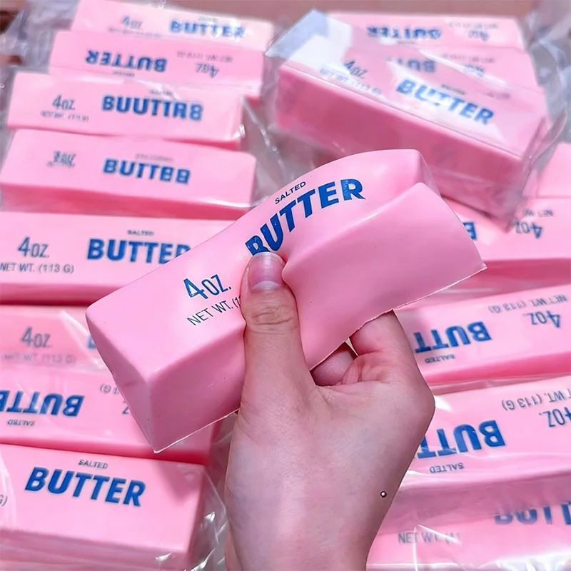 Stress Relief Toy Slow Rising Slow Rebound Toy Butter Squishies Stress Relief Toy Squishy Toy C Butter Squishy Funny Toy