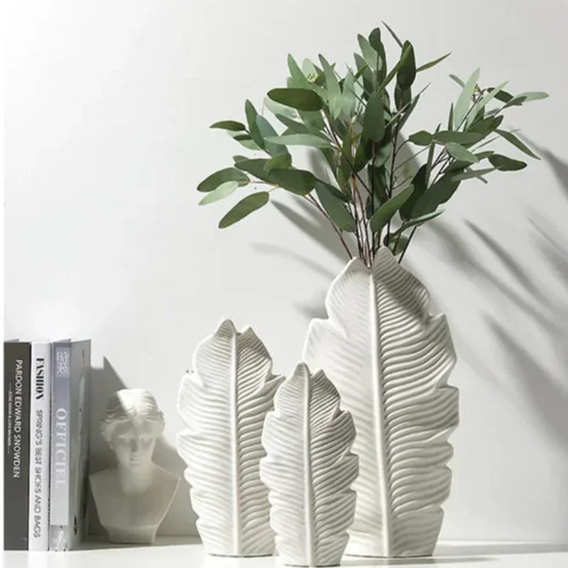 

Nordic style vase, modern flower utensils, living room decoration, elegant home arrangement