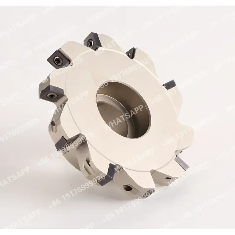 SMP03-125x16-B32-10T-12 CNC Three-edge Milling Cutter High Speed Steel Milling Tool Cutter SMP