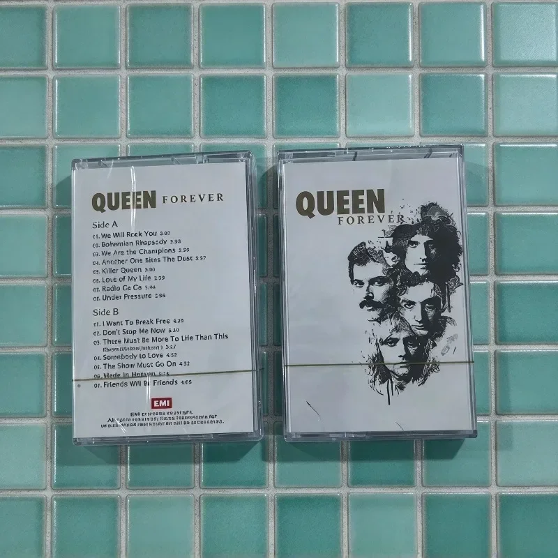 Brand New Sealed Cassette Tape Forever Rock Music Album Legendary British Rock Band Anthems Collection with Lyric Book