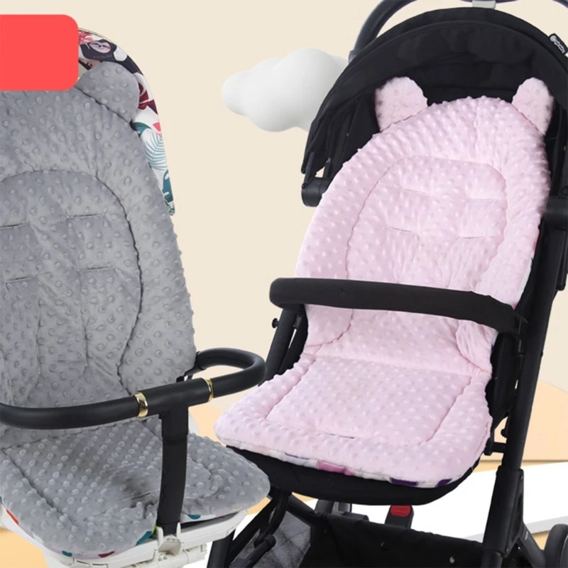 

Baby Stroller Cushion Breathable Car Liner Double Side Baby Body Support Pad for Toddlers Baby Carriage Cushion